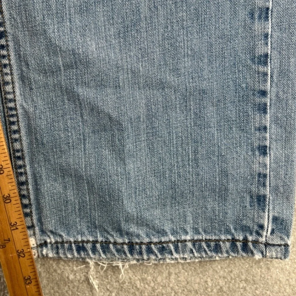Levi's 559 Relaxed Straight Jeans Mens 36x34‎ Light Wash Denim 90s Y2K Grunge